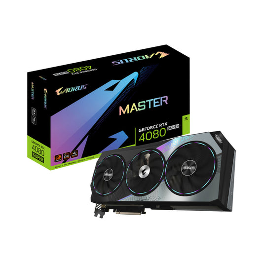 Gigabyte AORUS GeForce RTX 4080 Super MASTER 16GB OC Edition GDDR6X Graphics Card