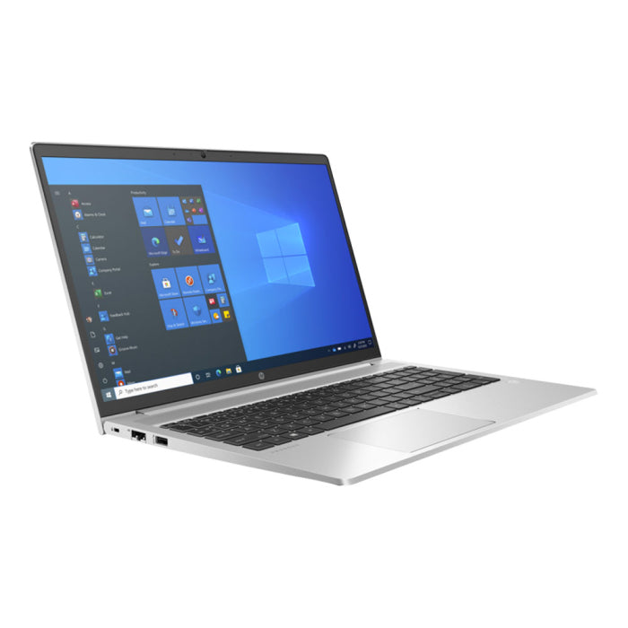 HP Pro Book 450 G8 i7-1165G7 8GB RAM 512GB SSD 15.6 بوصة FHD IPS Iris® Xᵉ Graphics DOS فضي