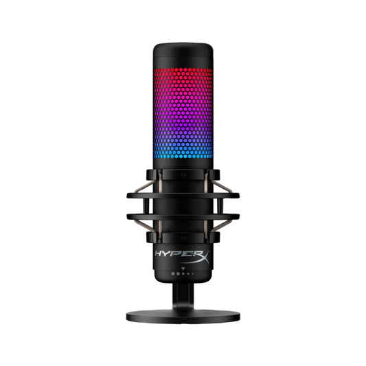 HyperX Quadcast S Customizable Lighting RGB USB Microphone - Black/Grey