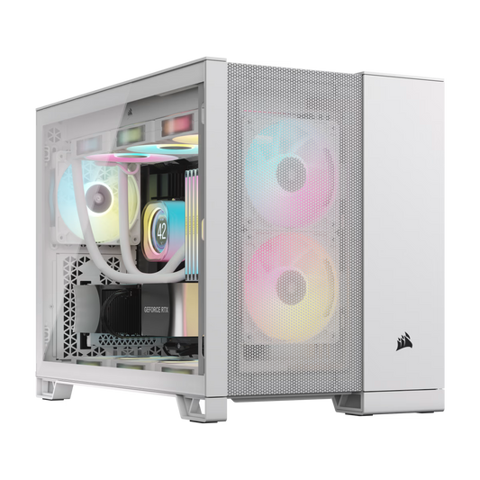 CORSAIR 2500D Airflow Mid Tower Case - White