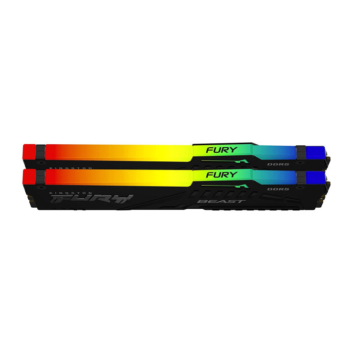 Kingston Fury Beast RGB 32GB (2x16GB) DDR5 6000MT/s CL36 Desktop Memory Kit