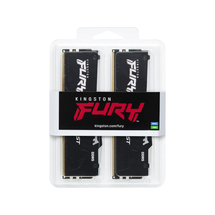 Kingston Fury Beast RGB 32GB (2x16GB) DDR5 5600MT/s CL40 Desktop Memory Kit