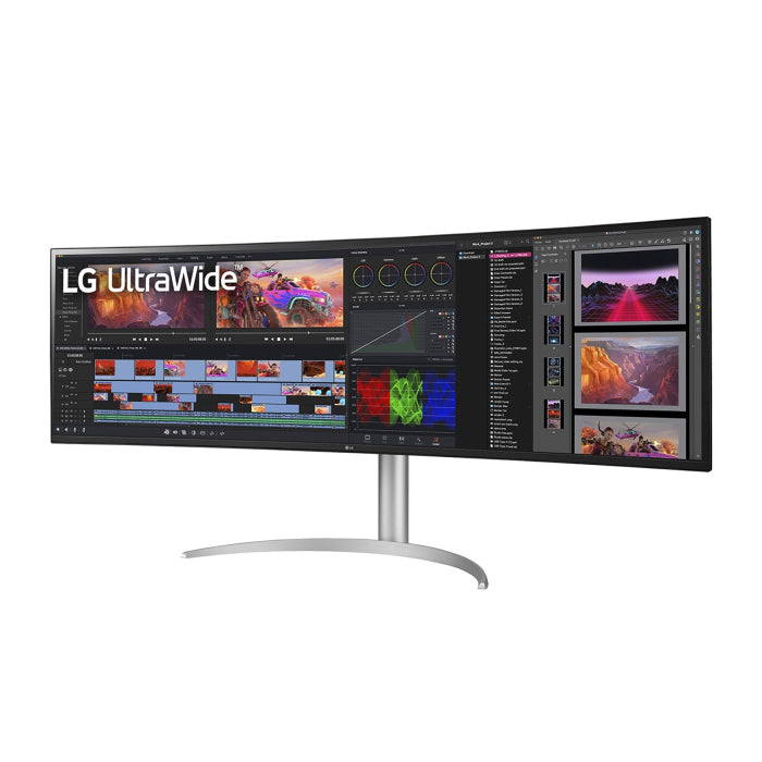 LG 49" Ultrawide Nano IPS Panel 144Hz 5ms Dual QHD Curved Gaming Monitor