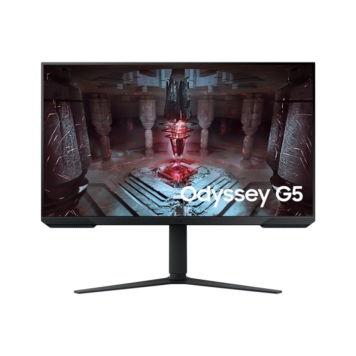 شاشة الألعاب Samsung Odyssey G5 مقاس 32 بوصة VA 165 هرتز 1 مللي ثانية QHD 2K مع تقنية AMD FreeSync Premium - S32CG510EM 