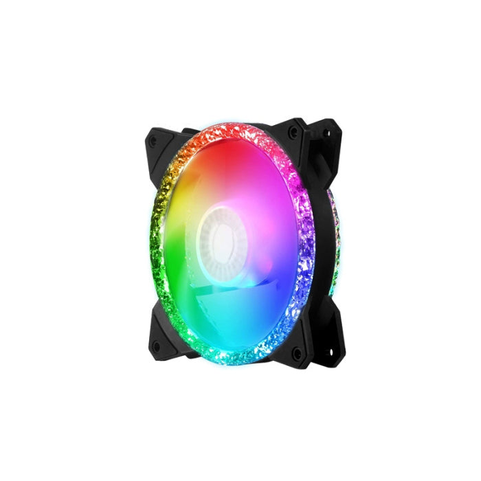 Cooler Master MasterFan MF120 PRISMATIC 120mm Fan 3-in-1 Pack with Radiant Crystalline Lighting Effect