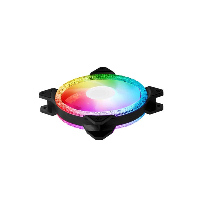 Cooler Master MasterFan MF120 PRISMATIC 120mm Fan 3-in-1 Pack with Radiant Crystalline Lighting Effect