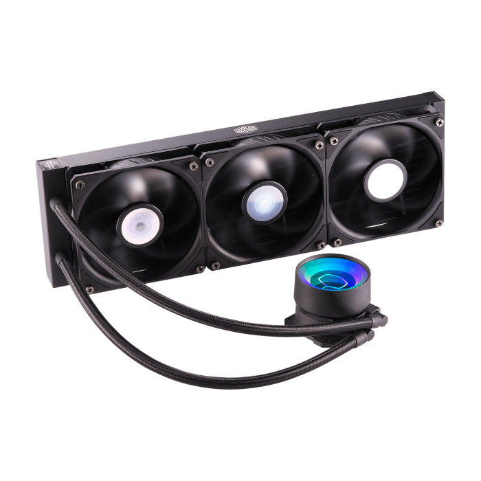 CoolerMaster MasterLiquid ML360 Mirror TR4 3rd Gen Dual Pump With Infinite Mirror ARGB Lighting