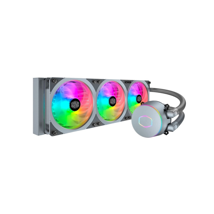 CoolerMaster MasterLiquid ML360P Silver Edition Addressable RGB lighting With Controller