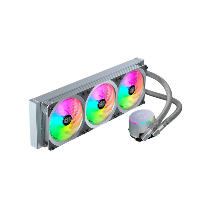 CoolerMaster MasterLiquid ML360P Silver Edition Addressable RGB lighting With Controller