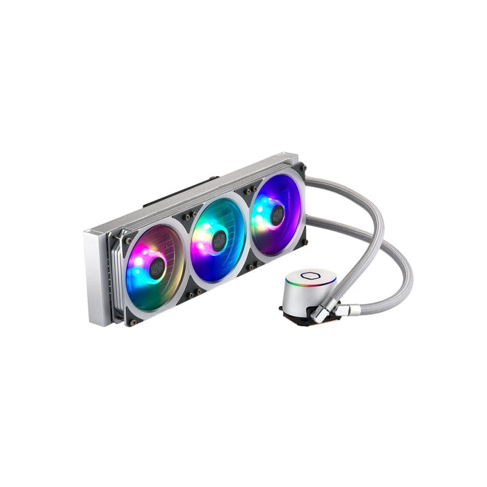 CoolerMaster MasterLiquid ML360P Silver Edition Addressable RGB lighting With Controller