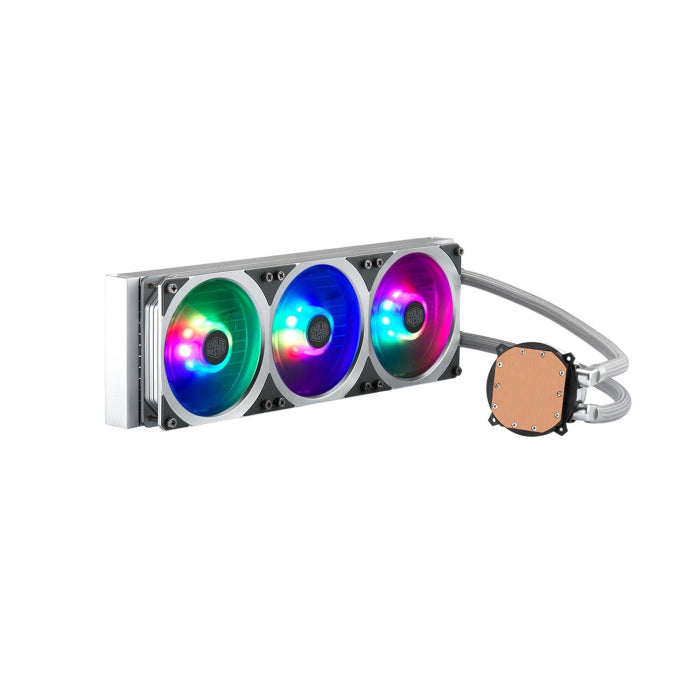 CoolerMaster MasterLiquid ML360P Silver Edition Addressable RGB lighting With Controller