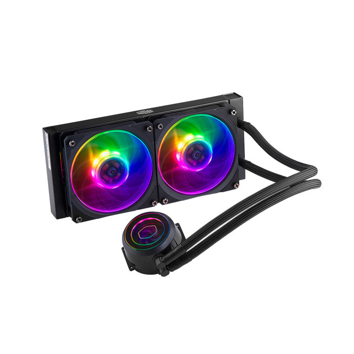 CoolerMaster MasterLiquid ML240 Vivid With Lcd Display & ARGB Lighting