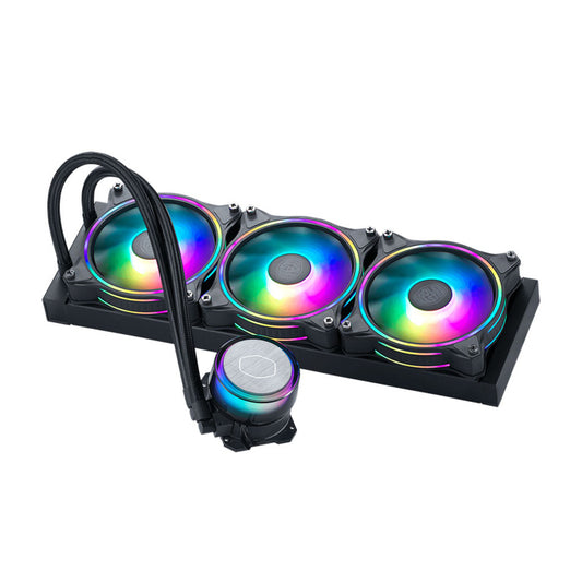 CoolerMaster MasterLiquid ML360 Vivid With LCD Display & ARGB lighting