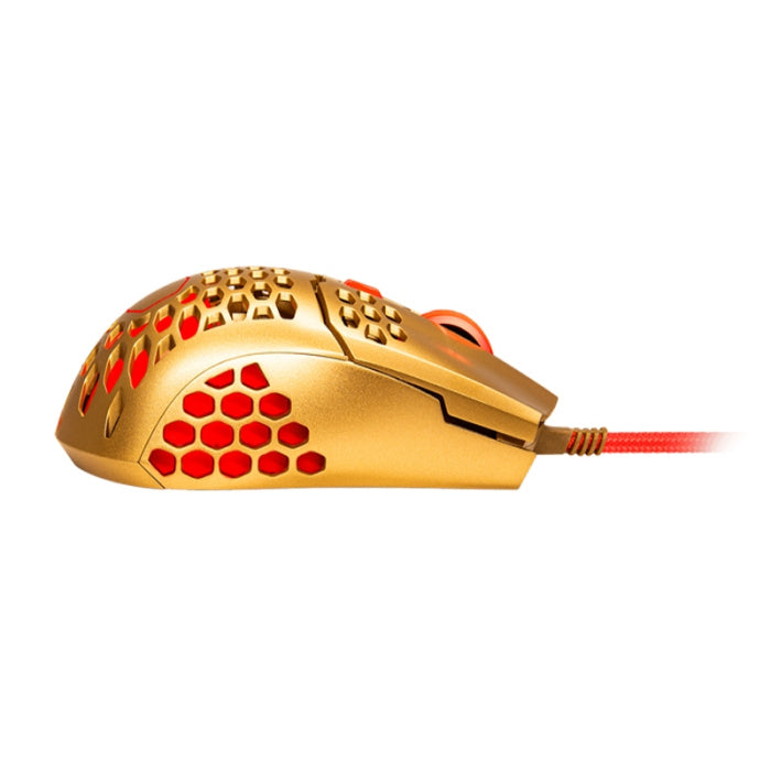 CoolerMaster MM711 Wired Gaming Mouse (60g) - Golden Red