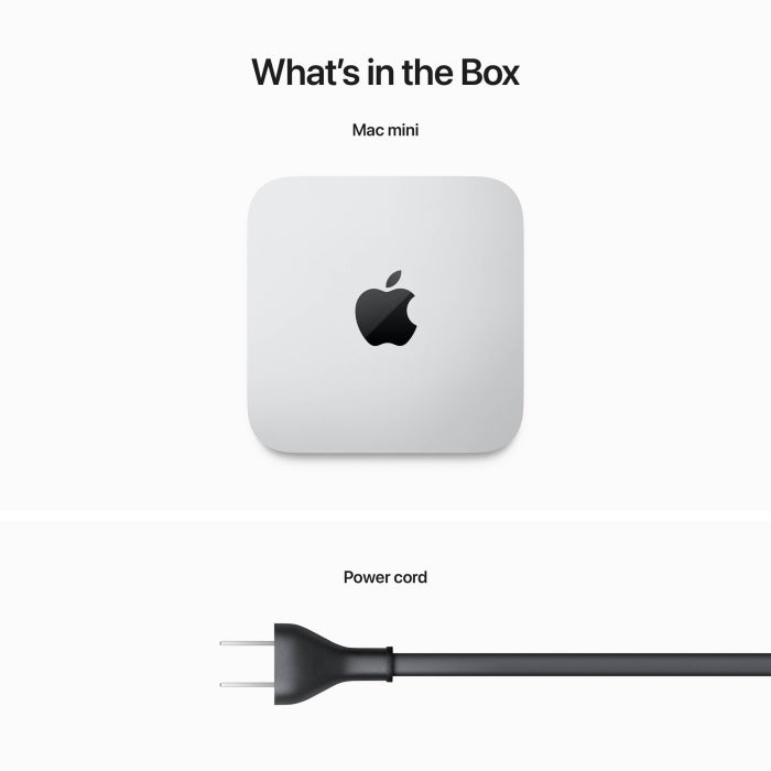 Apple Mac Mini M2 Pro 10-Core CPU 16-Core GPU 16-Core Neural Engine 32GB RAM 1TB SSD - Silver