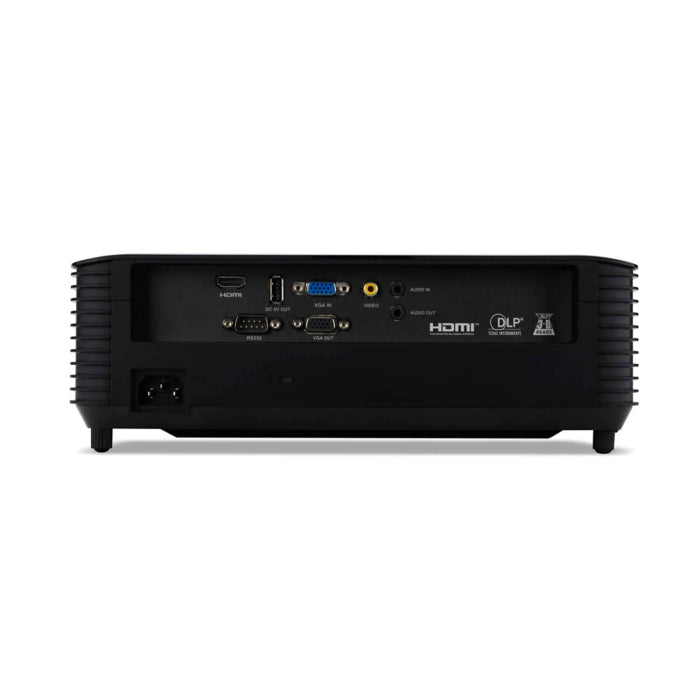 Acer X1226Ah Xga 4000 Lumens Maximum Resolution 1920 X 1200 Projector | Dlp |Upto 15,000 Lamp Life |Hdmi, Vga, Composite |in-Built Speaker | 3D Ready (Black)