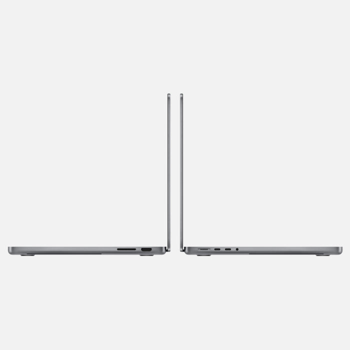 Apple MacBook Pro M3 Chip with 8-core CPU, 10-core GPU, 16-core Neural Engine, 8GB unified Memory, 1TB SSD Storage, 14.2'' Screen, Eng/Ar Keyboard – Space Gray