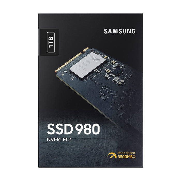 Samsung 980 PCIe 3.0 1TB NVMe M.2 SSD Up to 3500 MB/s Read Speed