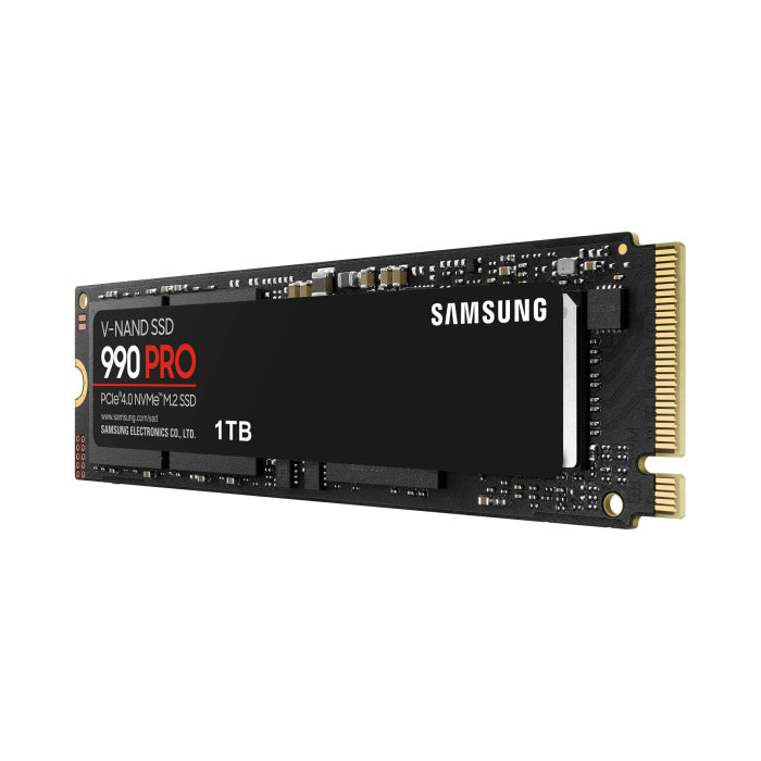 Samsung 990 PRO PCIe 4.0 NVMe M.2 1TB SSD upto 7450/6900 MB/s read/write Speed