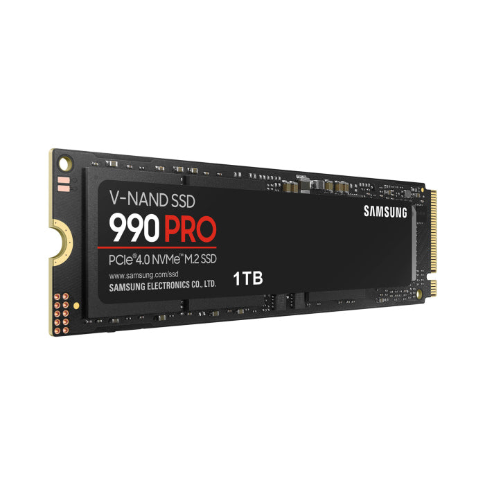 Samsung 990 PRO PCIe 4.0 NVMe M.2 1TB SSD upto 7450/6900 MB/s read/write Speed