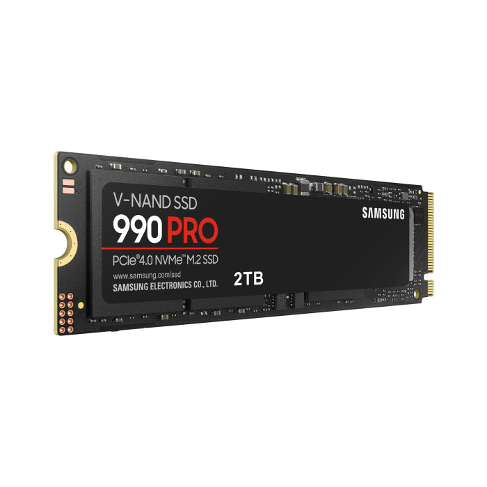 Samsung 990 PRO PCIe 4.0 NVMe M.2 2TB SSD upto 7450/6900 MB/s read/write Speed