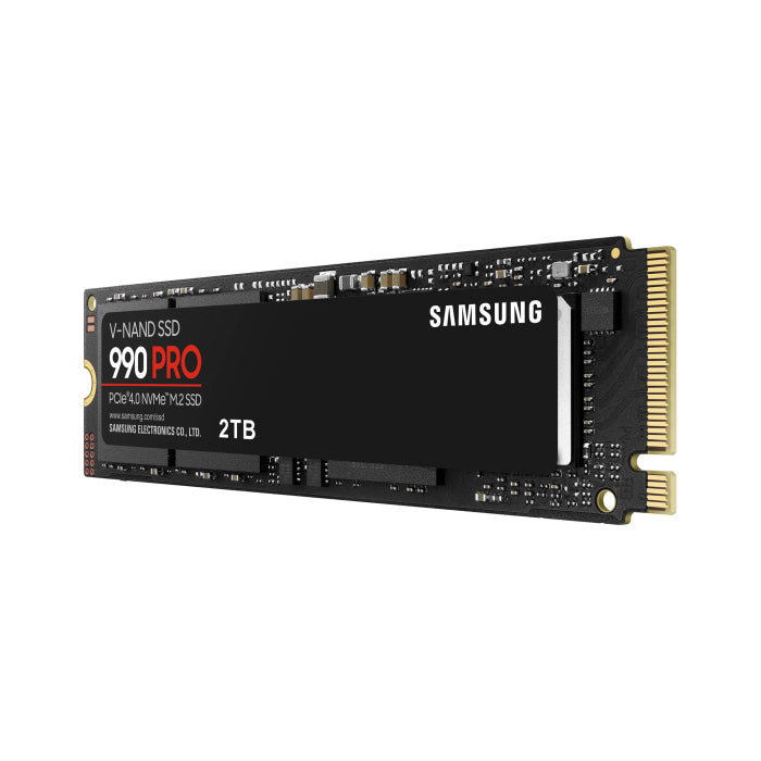 Samsung 990 PRO PCIe 4.0 NVMe M.2 2TB SSD upto 7450/6900 MB/s read/write Speed