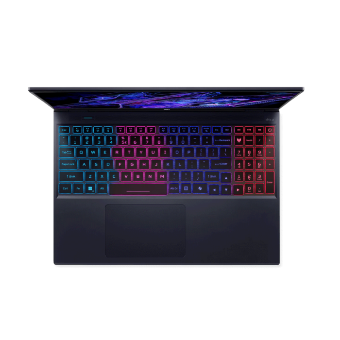 Acer Predator Helios 16 Gaming Laptop - i9-14900HX Processor, 16GB DDR5 RAM, 512GB SSD, 16" WQXGA IPS 165Hz Display, GeForce RTX 4060 8GB, (Windows 11 Pro licence) - Black