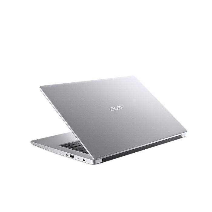 Acer Aspire 1 Intel Celeron N4500 4GB RAM 128GB eMMC 14" HD, Integrated Graphics, DOS Pure Silver