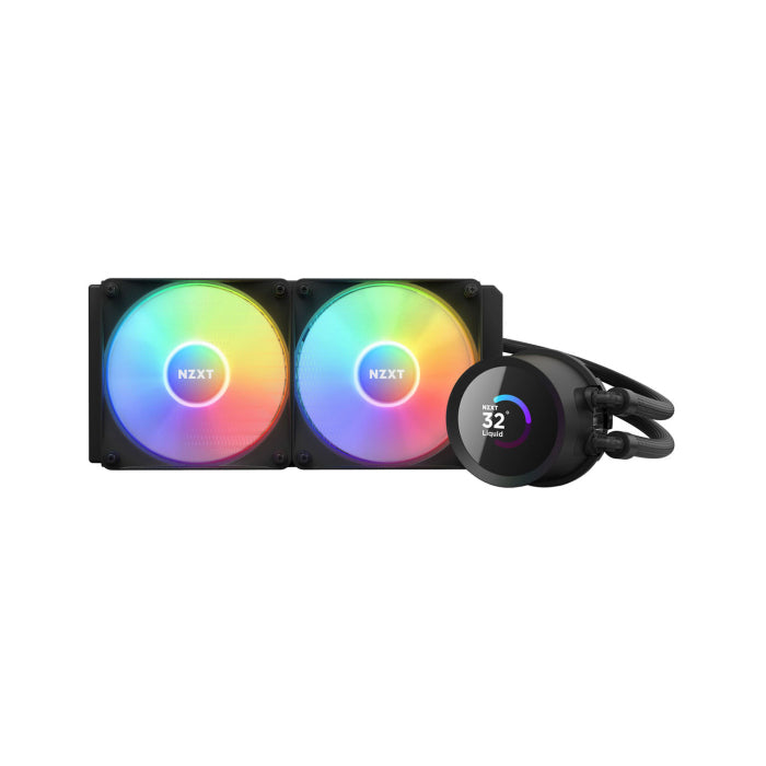 NZXT Kraken 240 RGB 240mm Liquid Cooler With LCD Display - Black