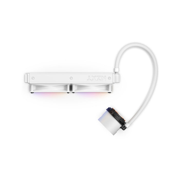 NZXT Kraken 240 RGB 240mm Liquid Cooler With LCD Display - White