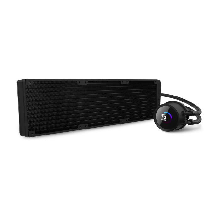 NZXT Kraken 360 RGB 360mm Liquid Cooler With LCD Display - Black