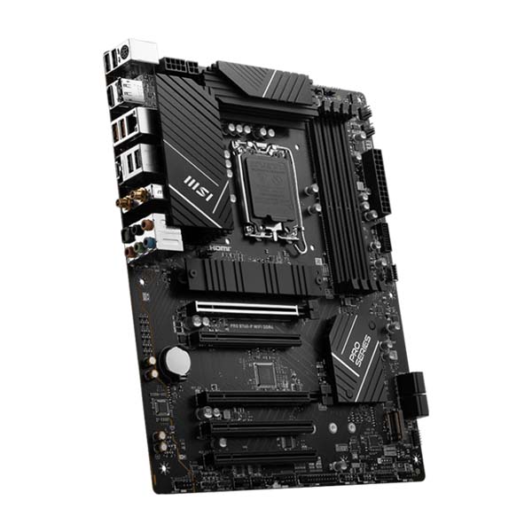 MSI PRO B760-P WIFI DDR4 Motherboard - Black