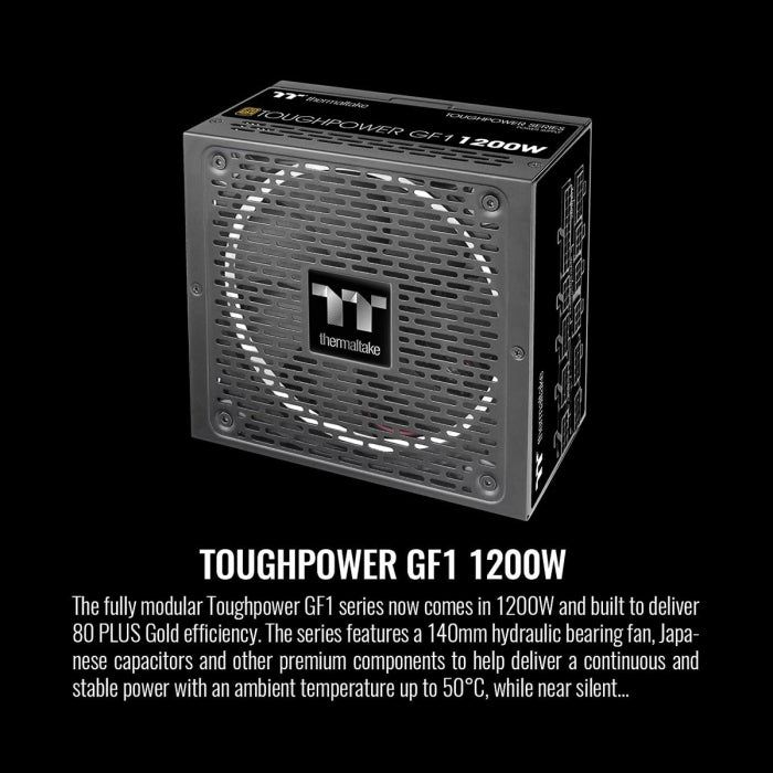 Thermaltake TOUGHPOWER GF3 80PLUS Gold Fully Modular 1200W Power Supply