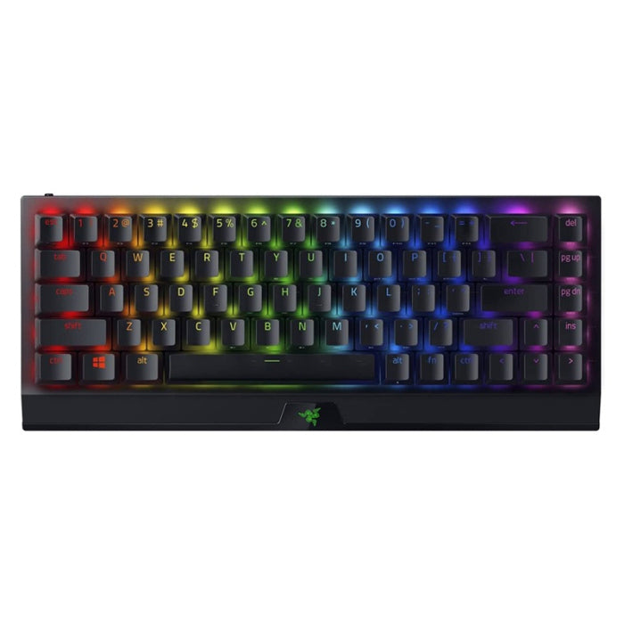 Razer BlackWidow V3 Mini Hyper Speed 65% Wireless Mechanical Gaming Keyboard Tactile & Clicky Yellow Switch