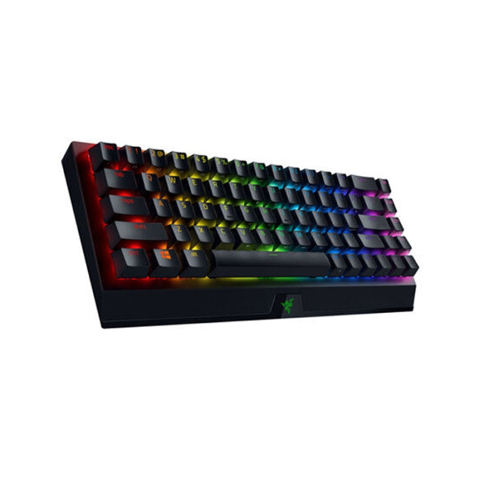 Razer BlackWidow V3 Mini Hyper Speed 65% Wireless Mechanical Gaming Keyboard Tactile & Clicky Yellow Switch