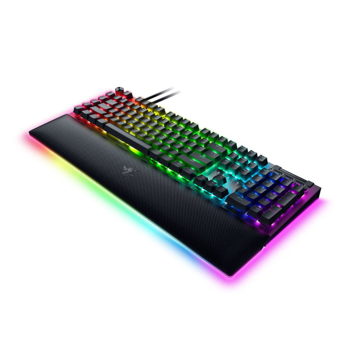 لوحة مفاتيح الألعاب الميكانيكية Razer BlackWidow V4 Pro Wried، Clicky Green Switch - تصميم أمريكي 