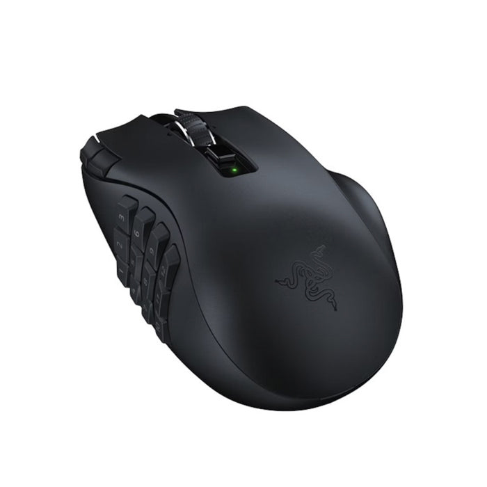 Razer Naga V2 Hyperspeed Ergonomic Wireless Mmo Gaming Mouse - Black