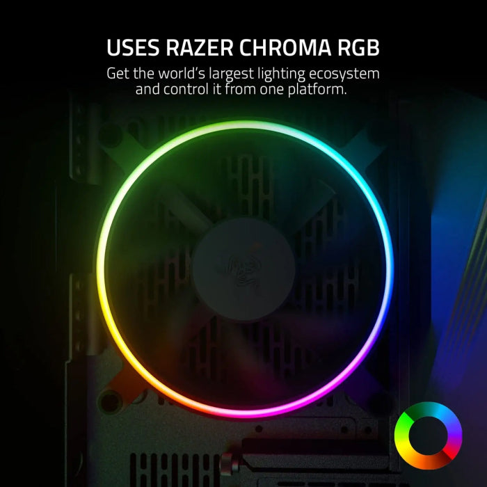 مروحة Razer Kunai Chroma ARGB الهيدروليكية 120 مم × 1 2200 دورة في الدقيقة 