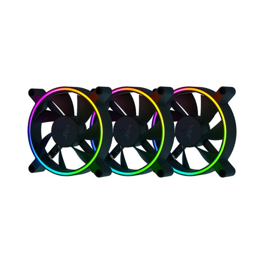 Razer Kunai Chroma ARGB Hydraulic 120MM x3 2200 RPM Max Case Fan