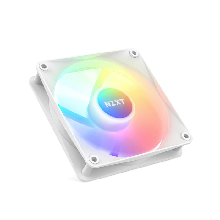 NZXT F120 RGB Core 120mm Single Case Fan - White