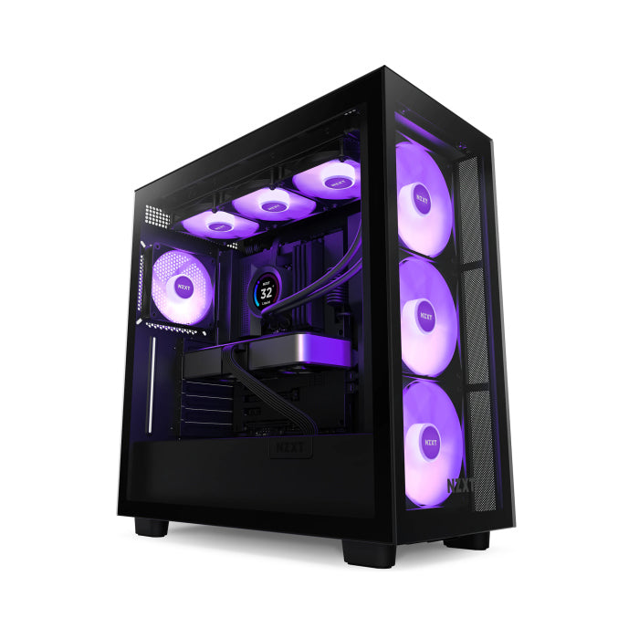 NZXT Kraken Elite RGB 360mm-RGB AIO CPU Liquid Cooler–Customizable LCD Display - 3 x F120RGB Core Fans Radiator Fans Black