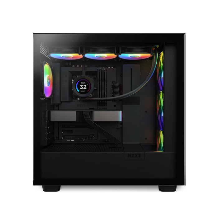 NZXT Kraken Elite RGB 360mm-RGB AIO CPU Liquid Cooler–Customizable LCD Display - 3 x F120RGB Core Fans Radiator Fans Black