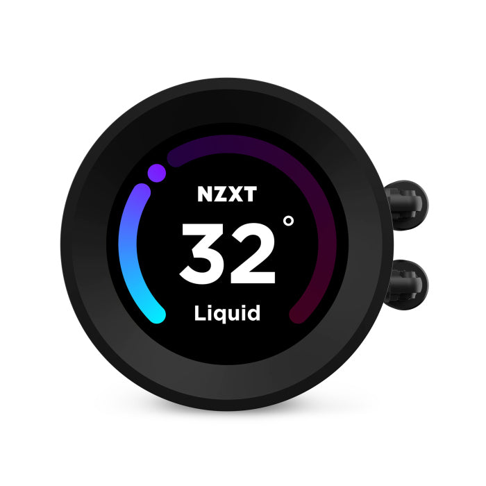 NZXT Kraken Elite RGB 360mm-RGB AIO CPU Liquid Cooler–Customizable LCD Display - 3 x F120RGB Core Fans Radiator Fans Black