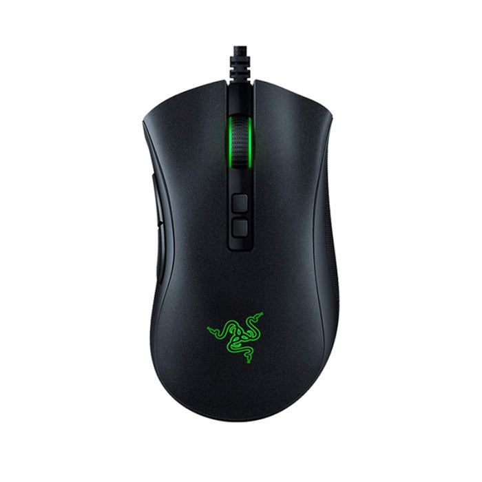 ماوس ألعاب سلكي مريح من Razer DeathAdder Chroma V2 بدقة 20000 نقطة في البوصة 