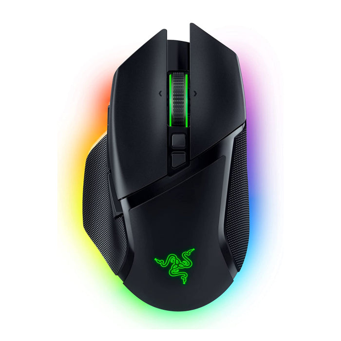 ماوس الألعاب Razer Basilisk V3 Pro اللاسلكي المريح القابل للتخصيص مع Razer Chroma RGB - أسود 