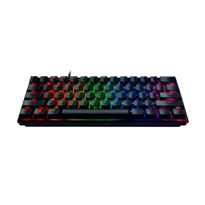 Razer Huntsman Mini 60% Optical Gaming Keyboard Clicky Optical Purple Switches & PBT Keycaps