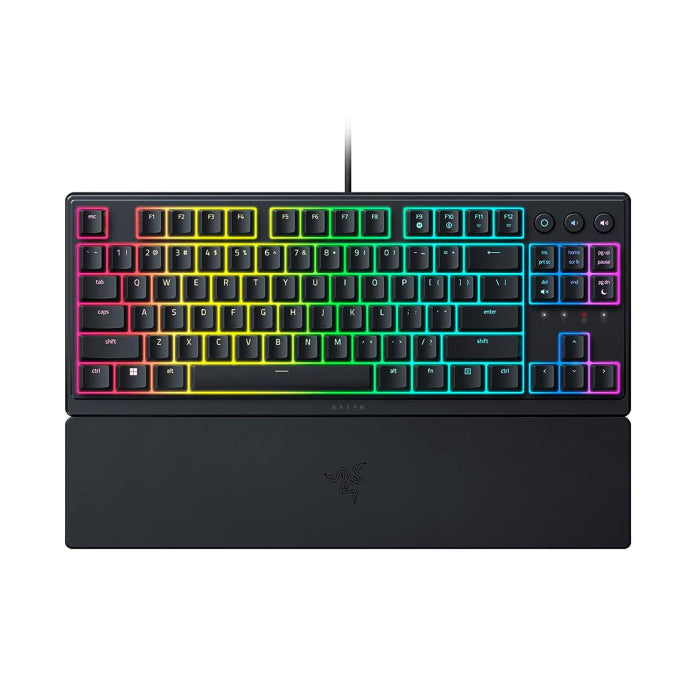 Razer Ornata V3 Tenkeyless - Low Profile Gaming Mechanical Membrane Wired Keyboard