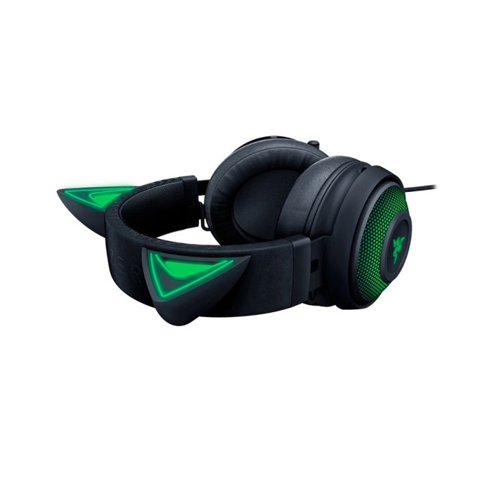 Razer Kraken Kitty Edition USB Gaming Headset with Chroma RGB Lighting - Black