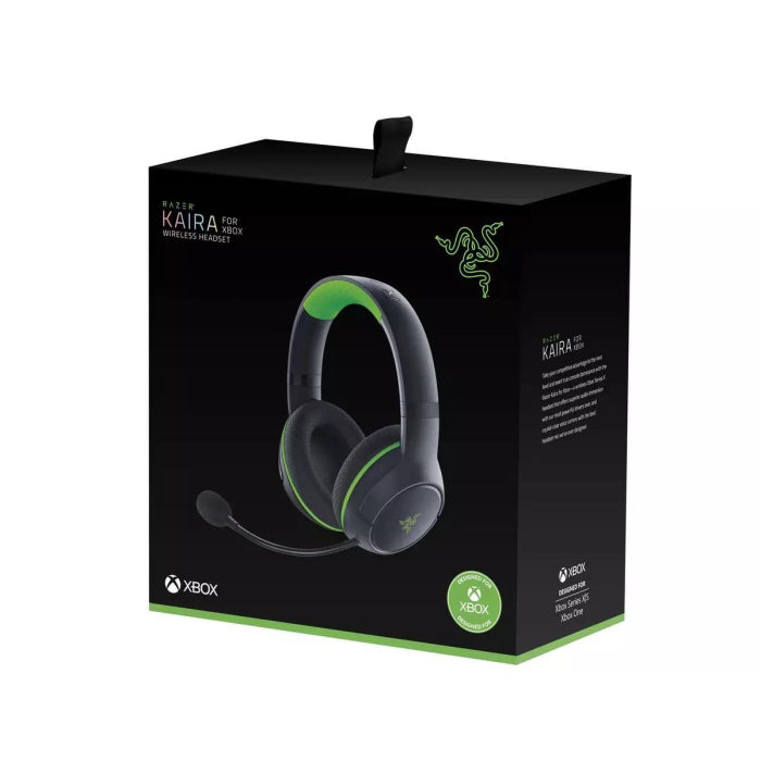 Razer Kaira Wireless/Bluetooth/Wired Gaming Headset for Xbox Series X, PC - Black & Green