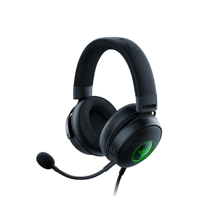 سماعة الألعاب Razer Kraken V3 السلكية USB مع Razer Chroma RGB - أسود